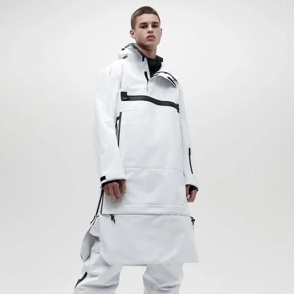 TEMPLA projects Yellow Shell Anorak 3L Ski Jacket - Picture 1 of 14